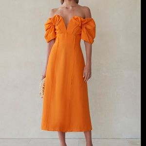 Cult Gaia Muna Dress - PAPAYA